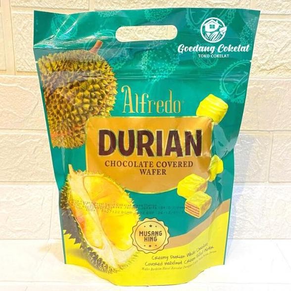 

Sale Alfredo Cubic Wafer Hazelnut Milk Chocolate Durian Musang King Green Tea Kemasan Pack 250G