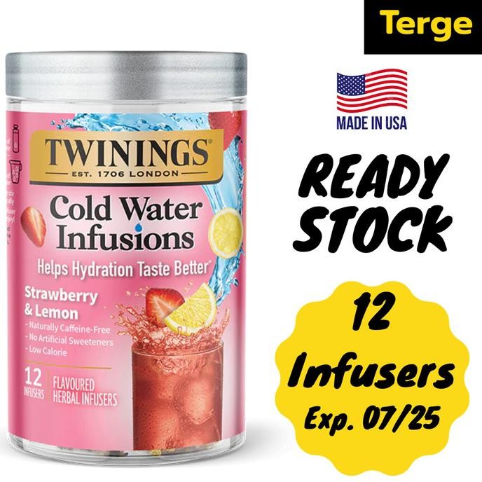 

Sale Twinings Cold Water Infusion Peach Watermelon Rose Blueberry