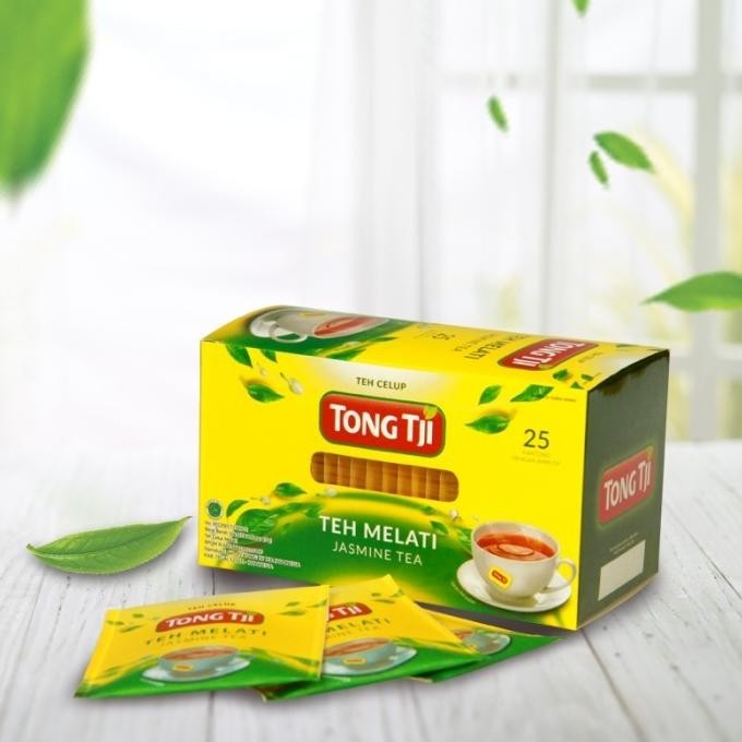 

Promo Tong Tji Jasmine Tea Dgn Amplop 25S, Teh Celup Per Karton Isi 40 Pack