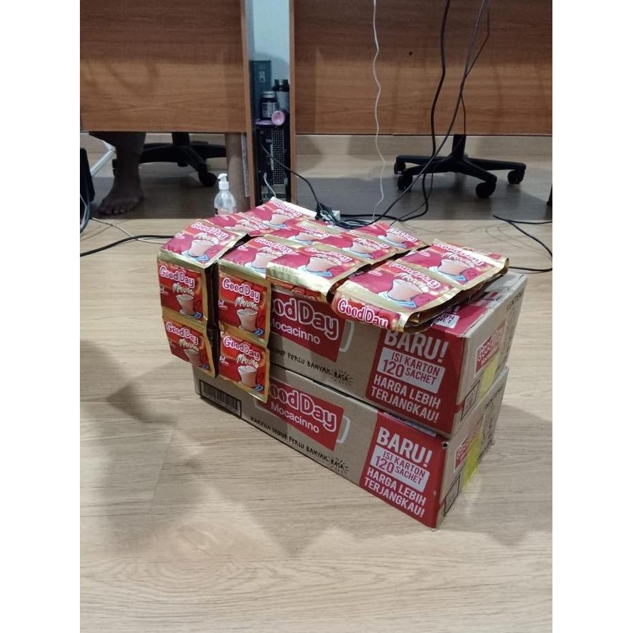 

Grosir Gb1 Kopi Good Day Merah 1 Dus Isi 12 Renceng Coffee Bubuk