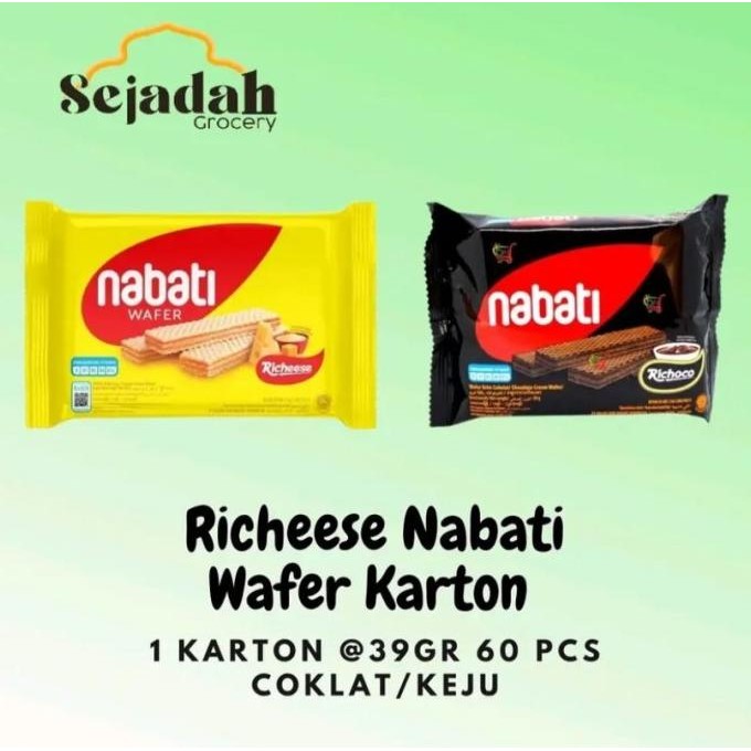 

Sale 1 Kardus Nabati Wafer Isi 60 Pack