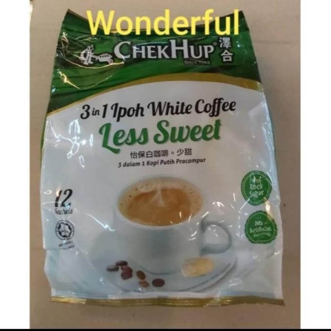 

Sale Chek Hup 3 In 1 Less Sweet (12 Sacet)