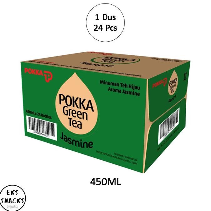 

Promo Pokka Jasmine Green Tea 450Ml [1 Box 24 Pcs]