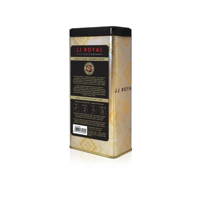 

Sale Jj Royal Coffee Java Estate Arabica Ground/Bubuk Tin/Kaleng 200Gr
