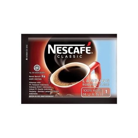 

Sale Nescafe Classic Kopi Instan Sachet - Dus (2 G X 10 X 60)