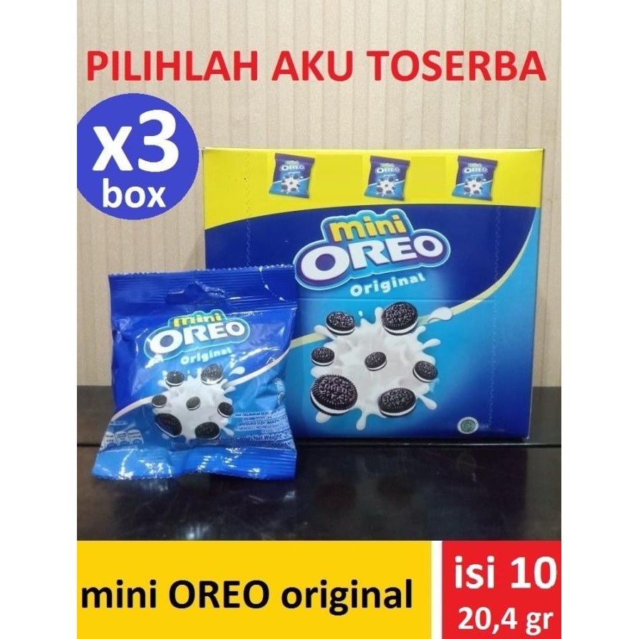 

Sale Oreo Mini Vanilla Pouch 10X20,4 Gr ( Harga 3 Box )