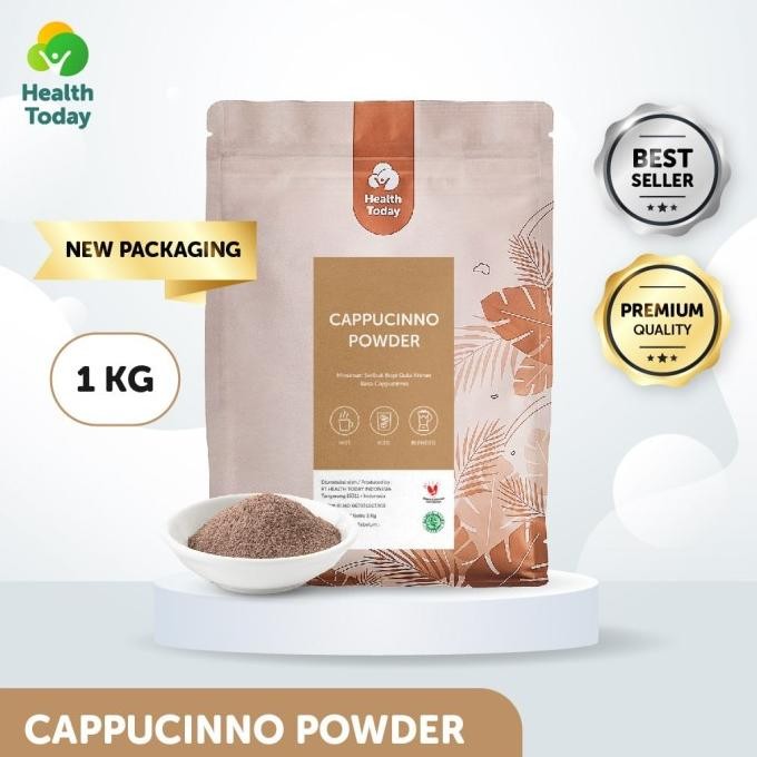 

Promo Health Today Cappucino Powder Drink ( Minuman Bubuk Kapucino)