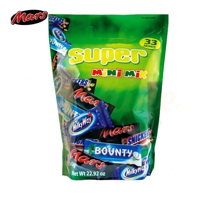 

Sale Super Mini Mix Pouch Chocolate 650Gr Isi 33 Pcs