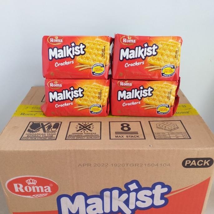 

Grosir Roma Malkist Crackers 135 Gram 1 Dus