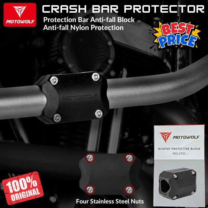 Promo Motowolf Bumper Crashbar Protector Pelindung Crashbar AGNA ADV 160 COD
