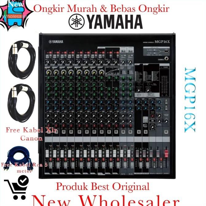 Promo Mixer Yamaha Mgp16X Original 16 Channel Mgp Garansi Tahun
