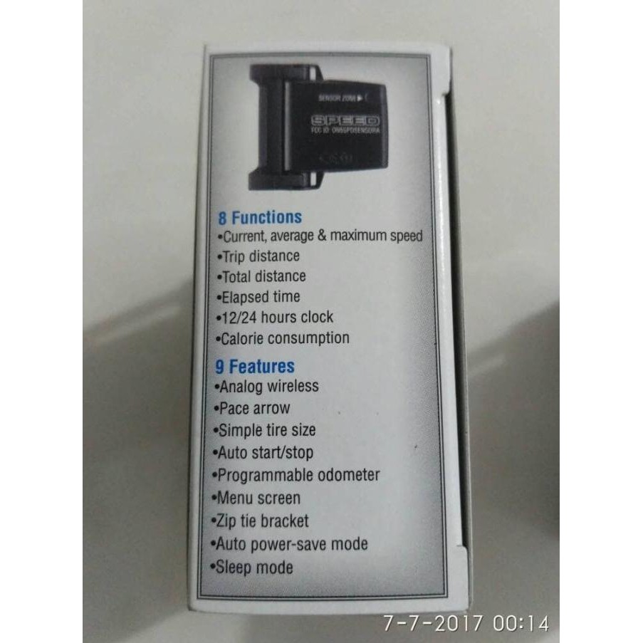 SPEEDOMETER SEPEDA CATEYE VELO WIRELESS HITAM