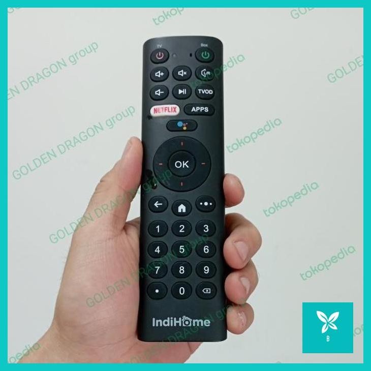 | JC | Remote Android TV Box Original IndiHome Netflix ZTE C3140