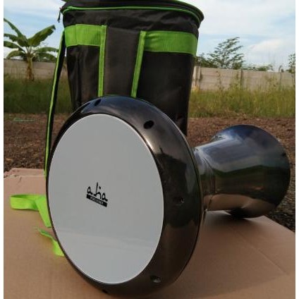 TERMURAH DARBUKA POLOS MIKA AHA 9 INC FULSET ORIGINAL