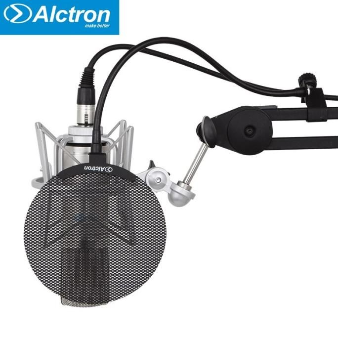 Promo Alctron Ma019B Metal Microphone Pop Filter