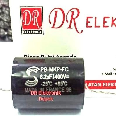 Promo Kapasitor MKP SOLUN Solen 8.2uf 8,2uf 825 400v Original 8,2 uf 400 v COD