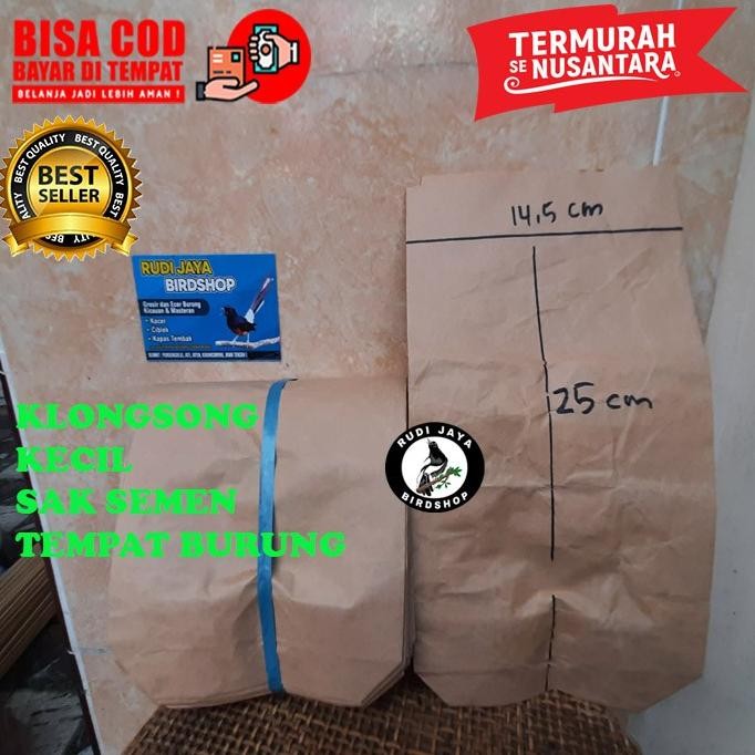 

wdr-75 rt-342 KLongsong Longsong 1 PCS Eceran Kertas Susu / Semen Tempat Bawa Burung Wadah Pakan Buah Baju Terlaris Murah