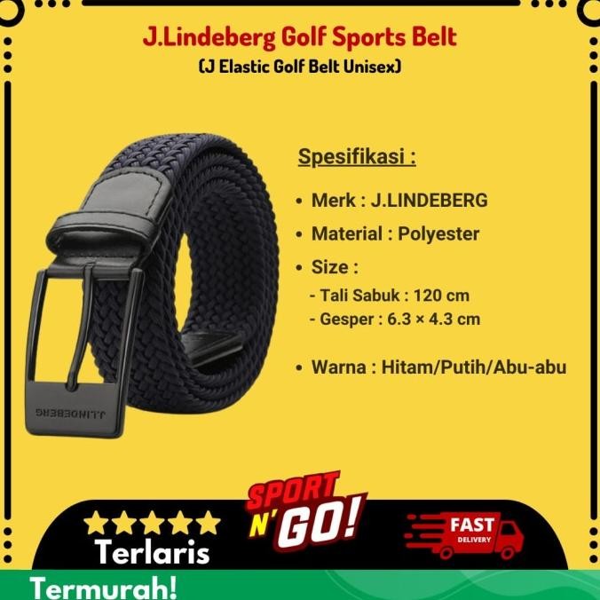 Ori - Jlindeberg / J.Lindeberg Golf Sports Belt - J Elastic Golf Belt Unisex