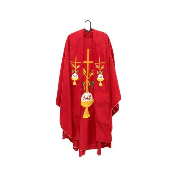 

Ready Gan Kasula Halus Dan Tebal Bordir Besar Jubah Imam Katolik Baju Romo Ready Gan H32T