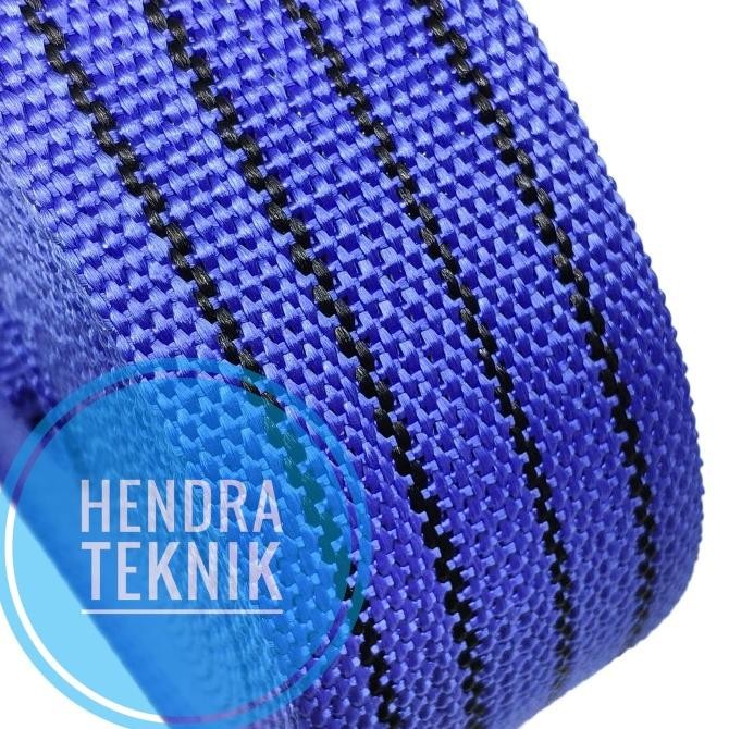 Miliki Rachet Tie Down 5Cm 12 M Tali Krek Lashing Cargo Lashing 2" Inch X 12M