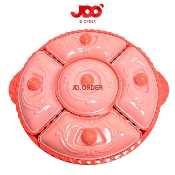 TERLARIS Basi Prasmanan Plastik Bulat Besar LAROSA Golden Ring Siap kirim