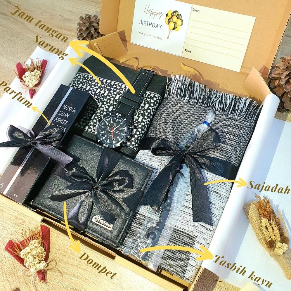 

GIFT BOX COWOK/ HAMPERS COWOK/ KADO ULTAH COWOK/ HADIAH HARI GURU/ HAMPERS LEBARAN