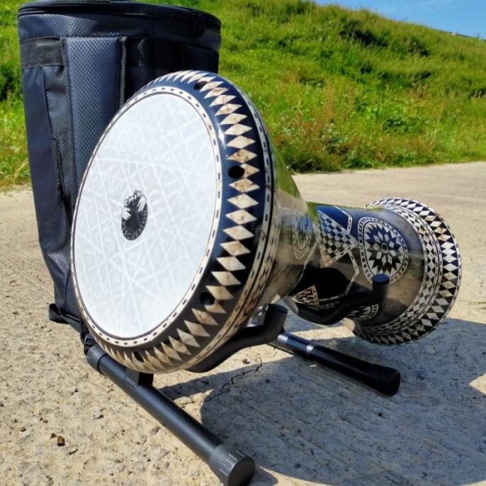 HEMAT DARBUKA 83/4 MIKA EMIN PERCUSSION FULLSET TAS+KUNCI L TERMURAH