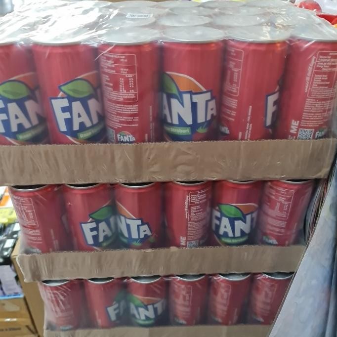 

Fanta Slim Kaleng 250Ml 1 Dus Soft Drink Soda