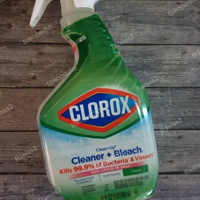 Clorox Clean Up Cleaner Dan Bleach Usa Singapore Original