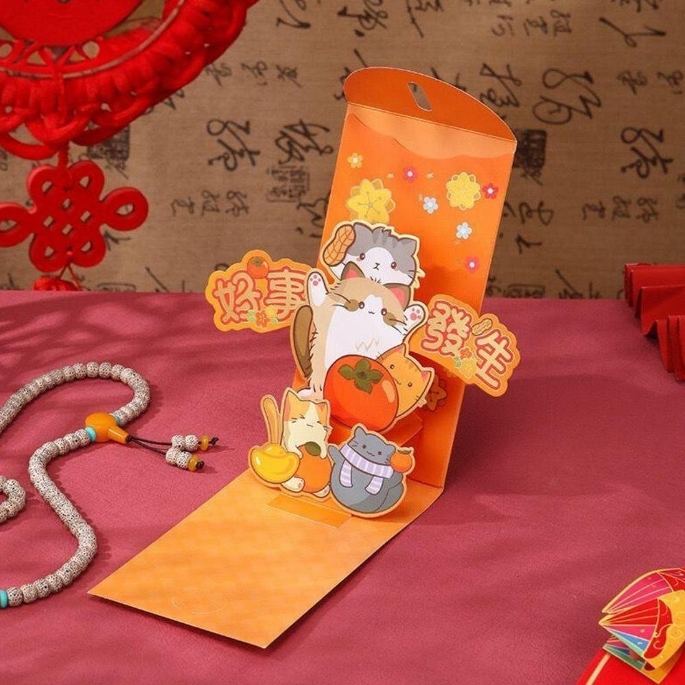 

Angpao Premium Pop Up 3D Snake Year 2025 Hongpao Amplop Ang Pao Tahun Ular