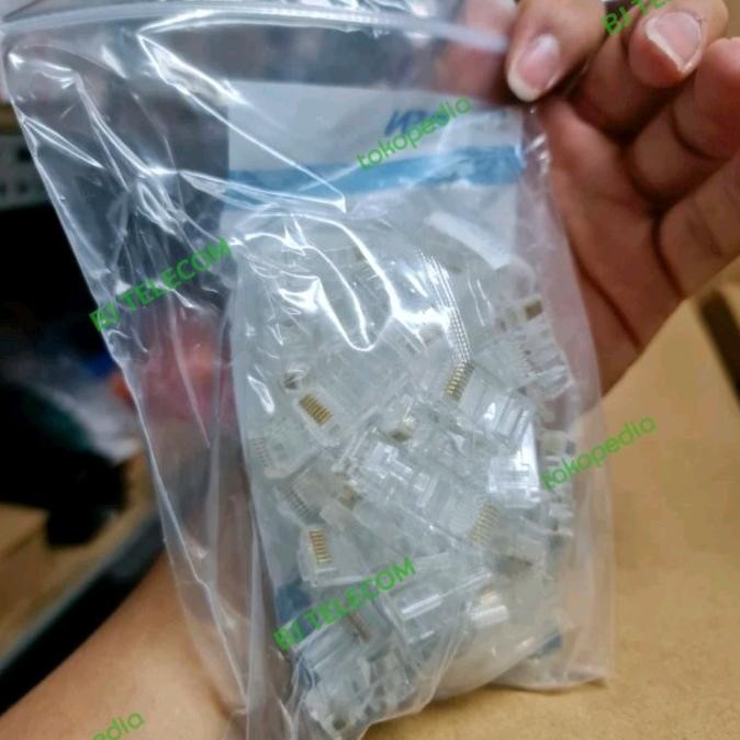 KONEKTOR RJ45 BELDEN CAT 5E / RJ 45 BELDEN CAT 5E ORIGINAL ISI 50PCS