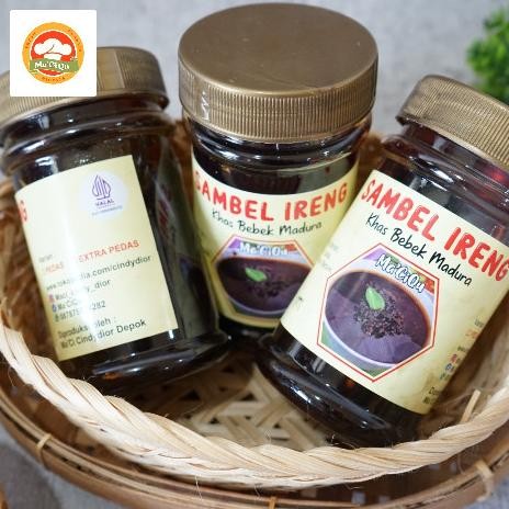 

Bumbu Hitam khas bebek Madura, Bumbu Ireng, sambel Ireng, pedas/Ma'Ci nUg