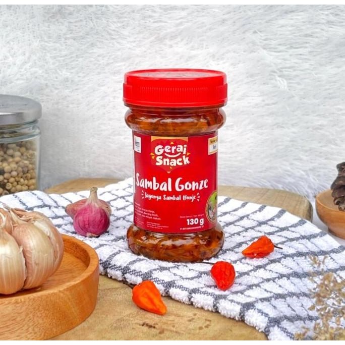 

Sambal Kecombrang Pedas Gonze All Varian Khas Cianjur 130 g nUg