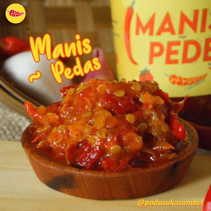 

Sambel Manis Pedes / Sambel Tomat Kemasan Ekonomis isi 150g nUg