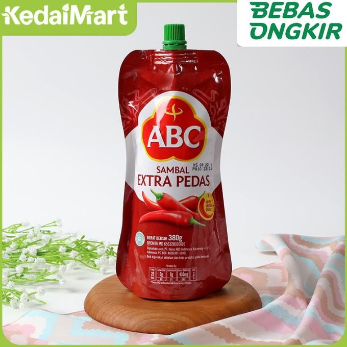 

ABC Sambal Extra Pedas Refill 380 Gram nUg