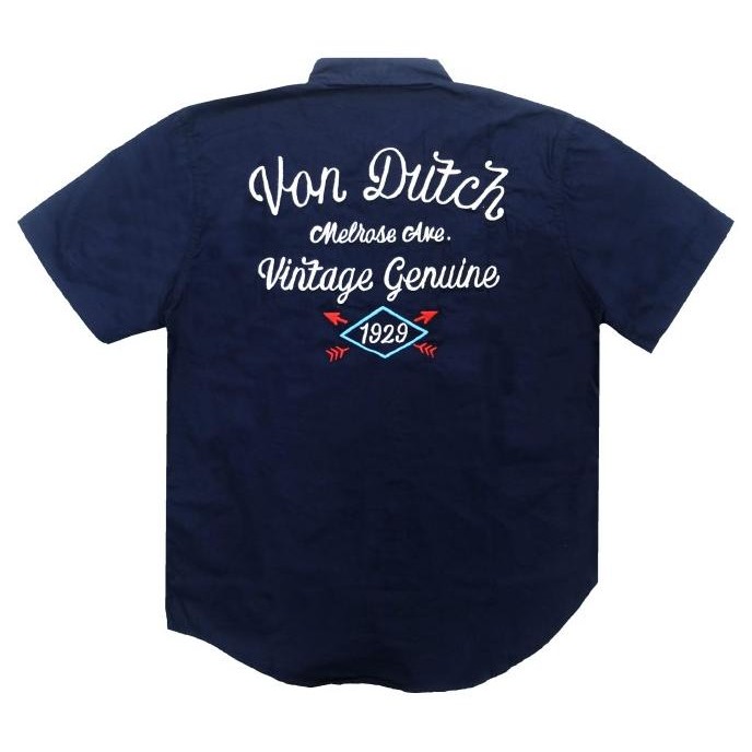 Promo Von Dutch Workshirt 1123 Navy Blue