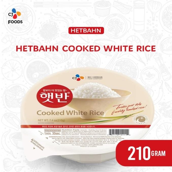 

HETBAHN Nasi Putih Instan 210 Gram nUg