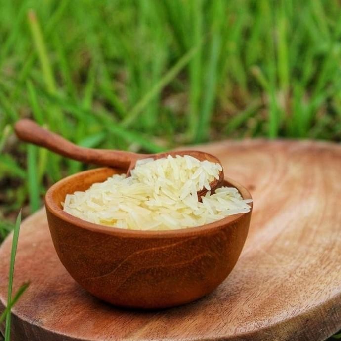 

Natural and Organic Basmati Rice/ Beras Basmati Impor dari INDIA 500gr nUg