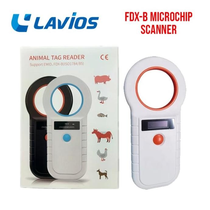 Animal microchip Reader FDX-B 134.2Khz RFID animal Tag Reader