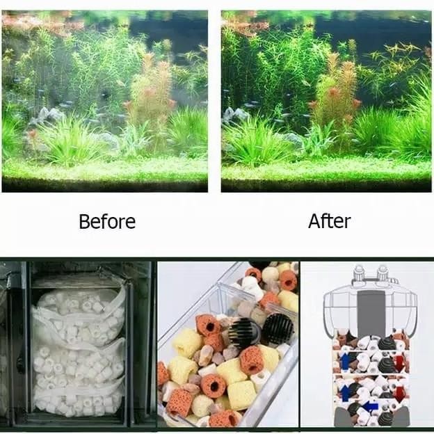 media filter aquarium komplit 12 in 1 penjernih air aquarium