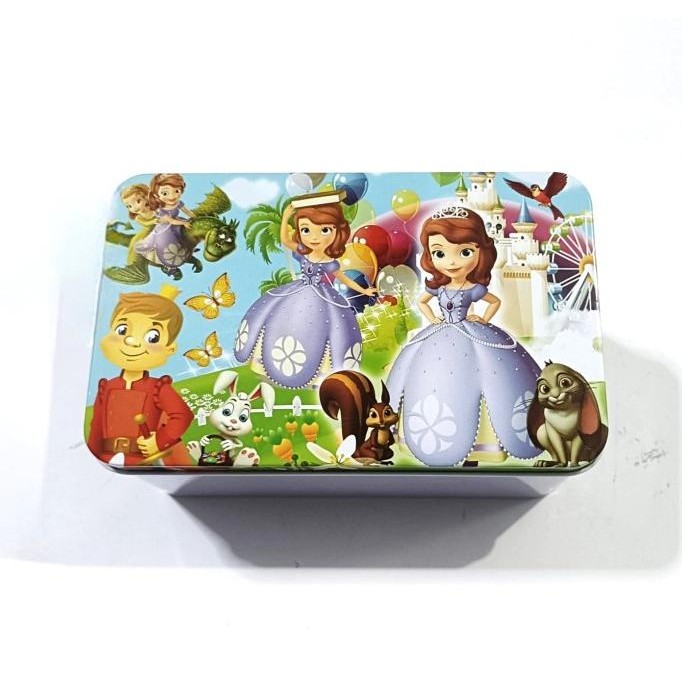 JIGSAW PUZZLE KALENG DISNEY PRINCESS 200 PCS MAINAN EDUKASI SENSORIK