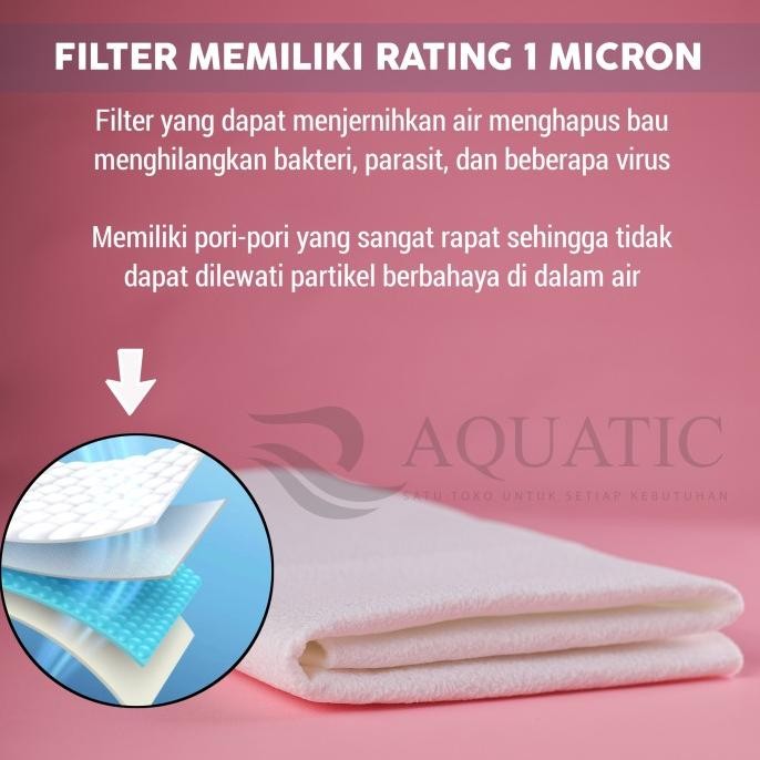 PROMO BELI 1 GRATIS 1 filter kain penjernih air kran dan toren