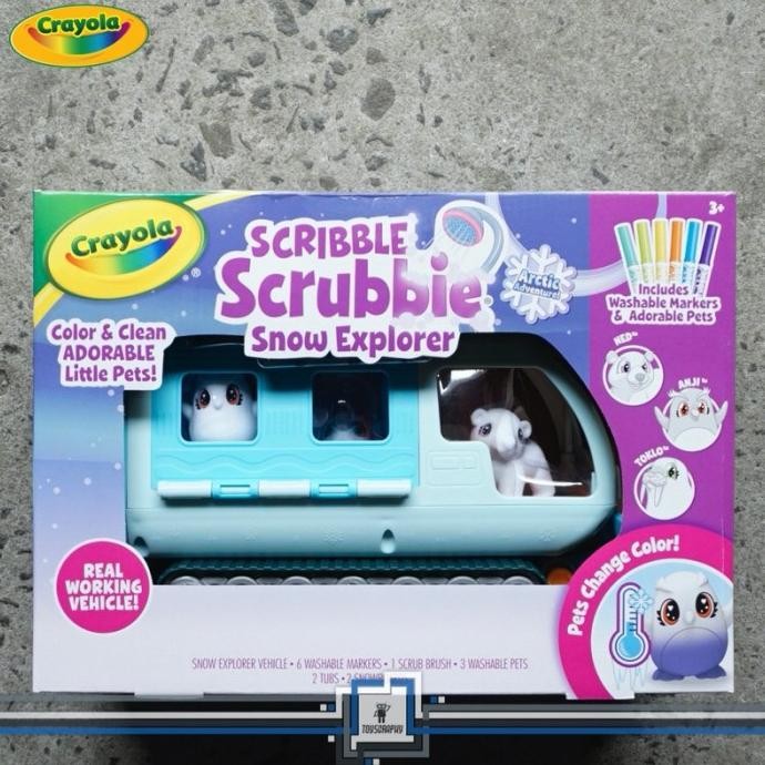 

Crayola Scribble Scrubbie Snow Explorer Artic Pets Art Set