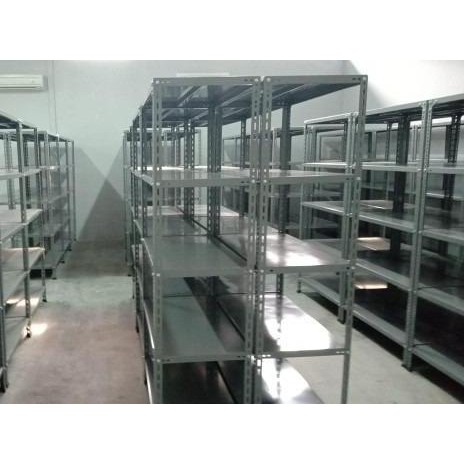 Rak besi siku P100cmxL50cmxT200cm