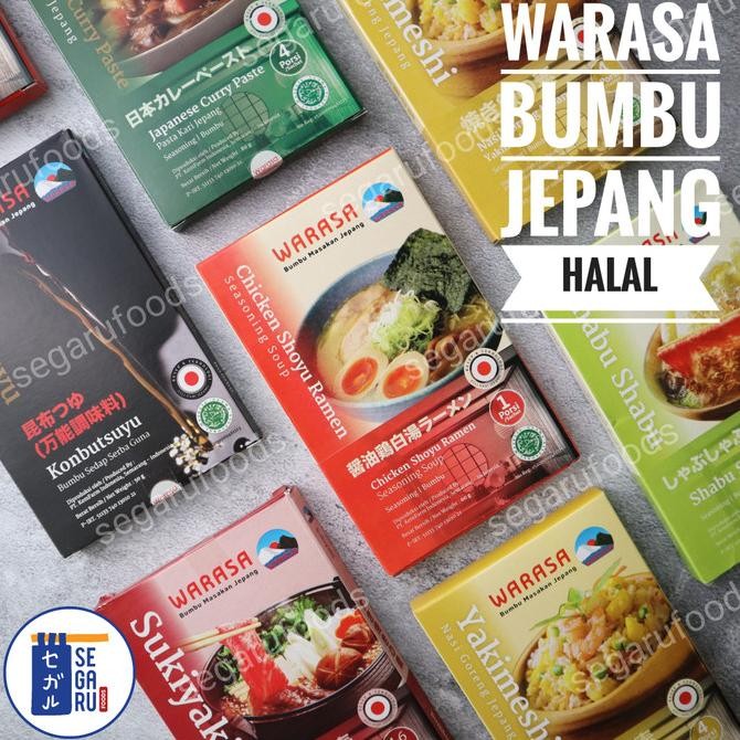 

Warasa Bumbu Jepang Halal Non MSG nUg