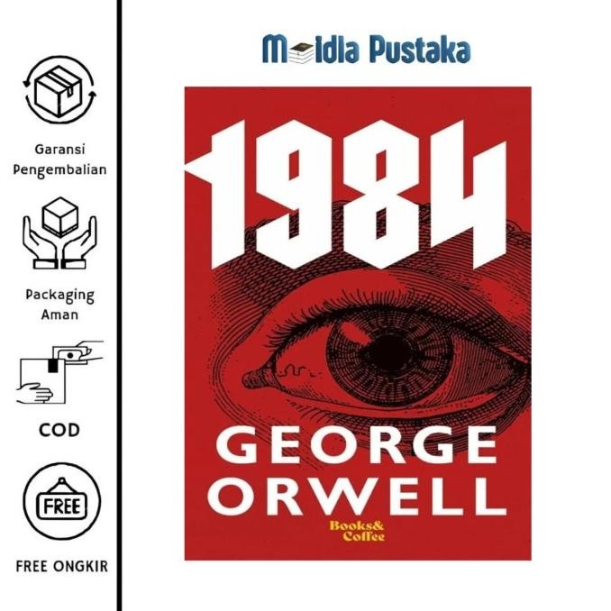 Terlaris George Orwell George Orwell Bestselling Book (1984) SALE