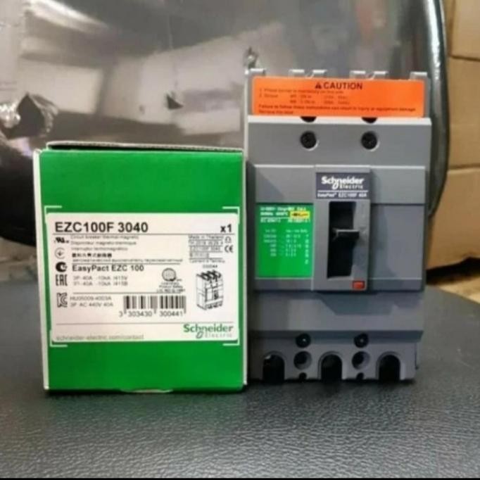 Mccb Schneider Ezc 100B 40A New Stok
