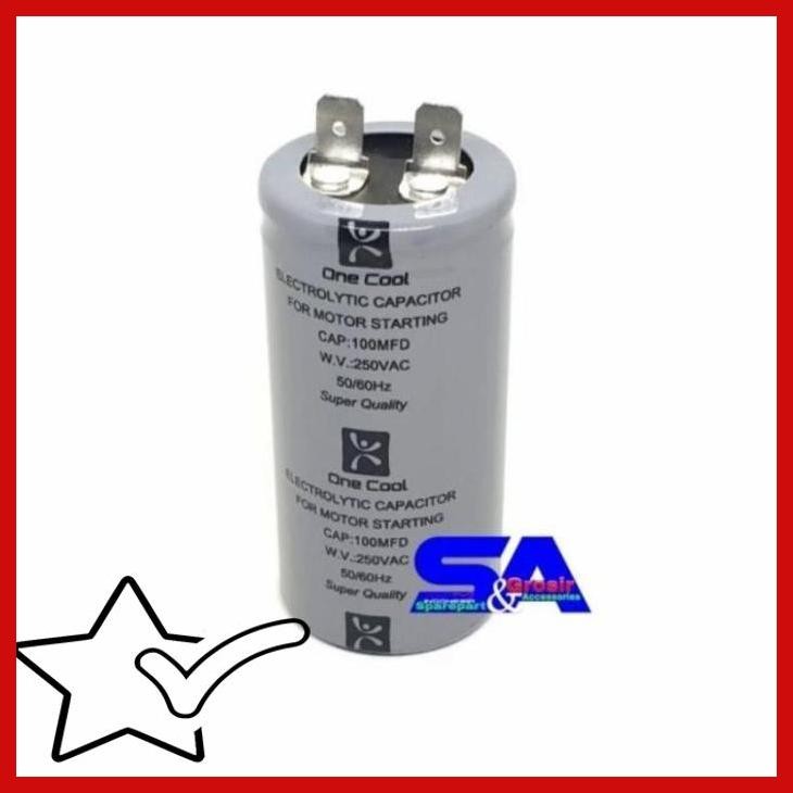 [SAG] KAPASITOR STARTING 100 UF/CAPACITOR 100UF/CAPASITOR STARTING 100MFD