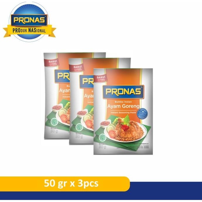 

PRONAS Bumbu Pasta Ayam Goreng Bundling 3 pcs nUg