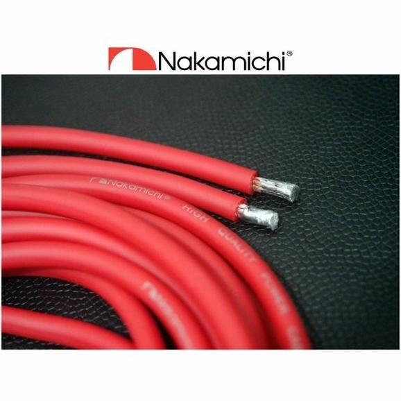 NAKAMICHI KABEL POWER INSTALASI AUDIO MOBIL SET 6 METER AWG 8